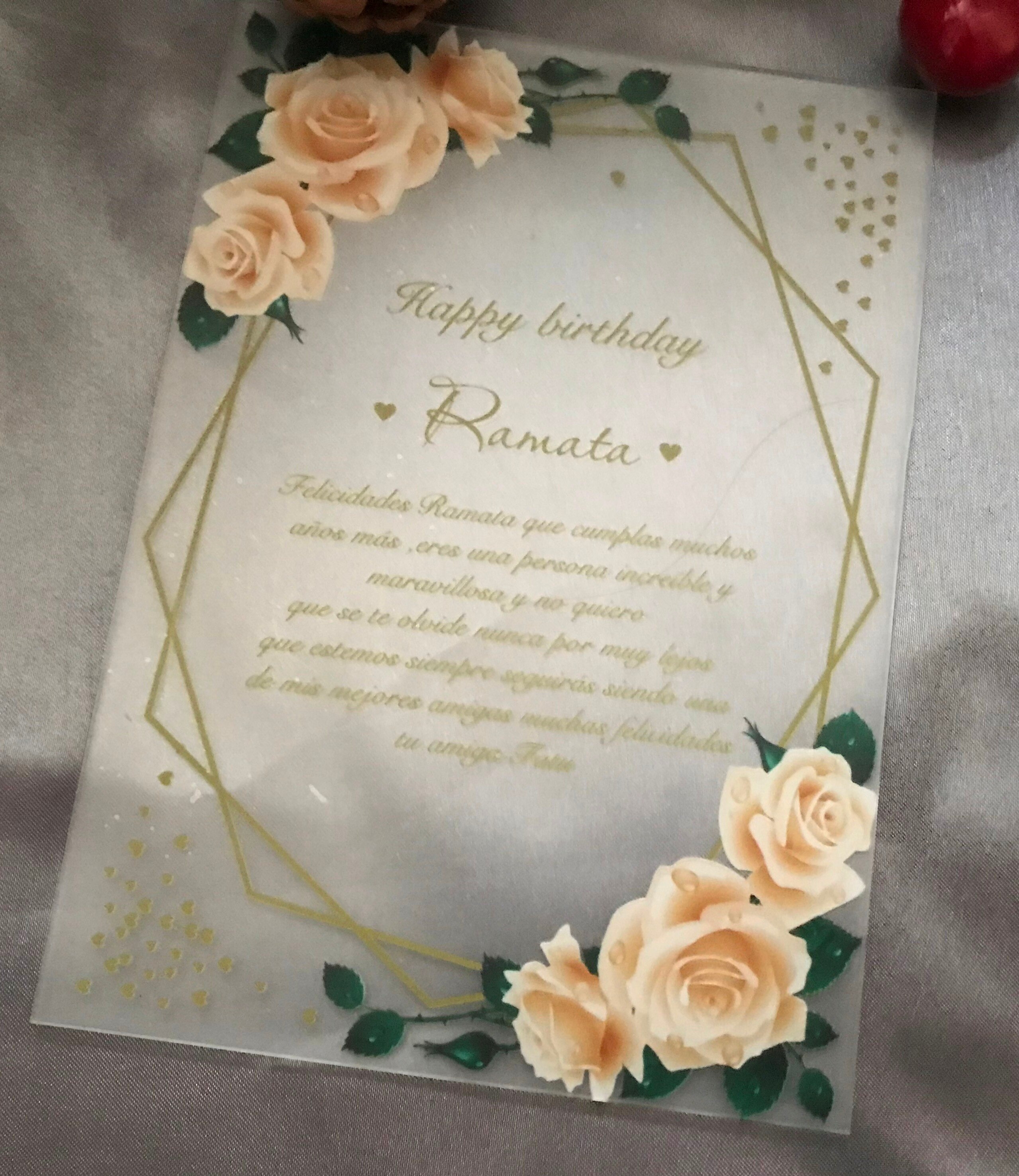 Invitaciones de flores de Oro Acrílico, invitaciones transparentes, 10 Uds., acrílico, para cumpleaños, tarjetas de menú