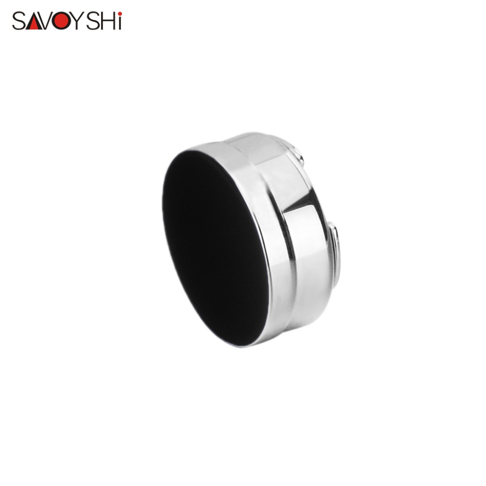 SAVOYSHI Blue Black Cufflinks for Men's Shirt ordinary Button Accessories Elegance Round Enamel Cuff links Brand Men Jewelry