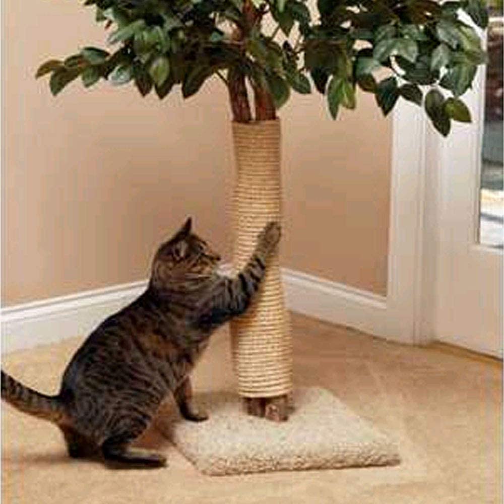 10MM Thick Hemp Cord Ropes Strong Natural Twine string Jute Hemp Rope for Craft Rope Cat Scratching Post Climbing Gardening Gard