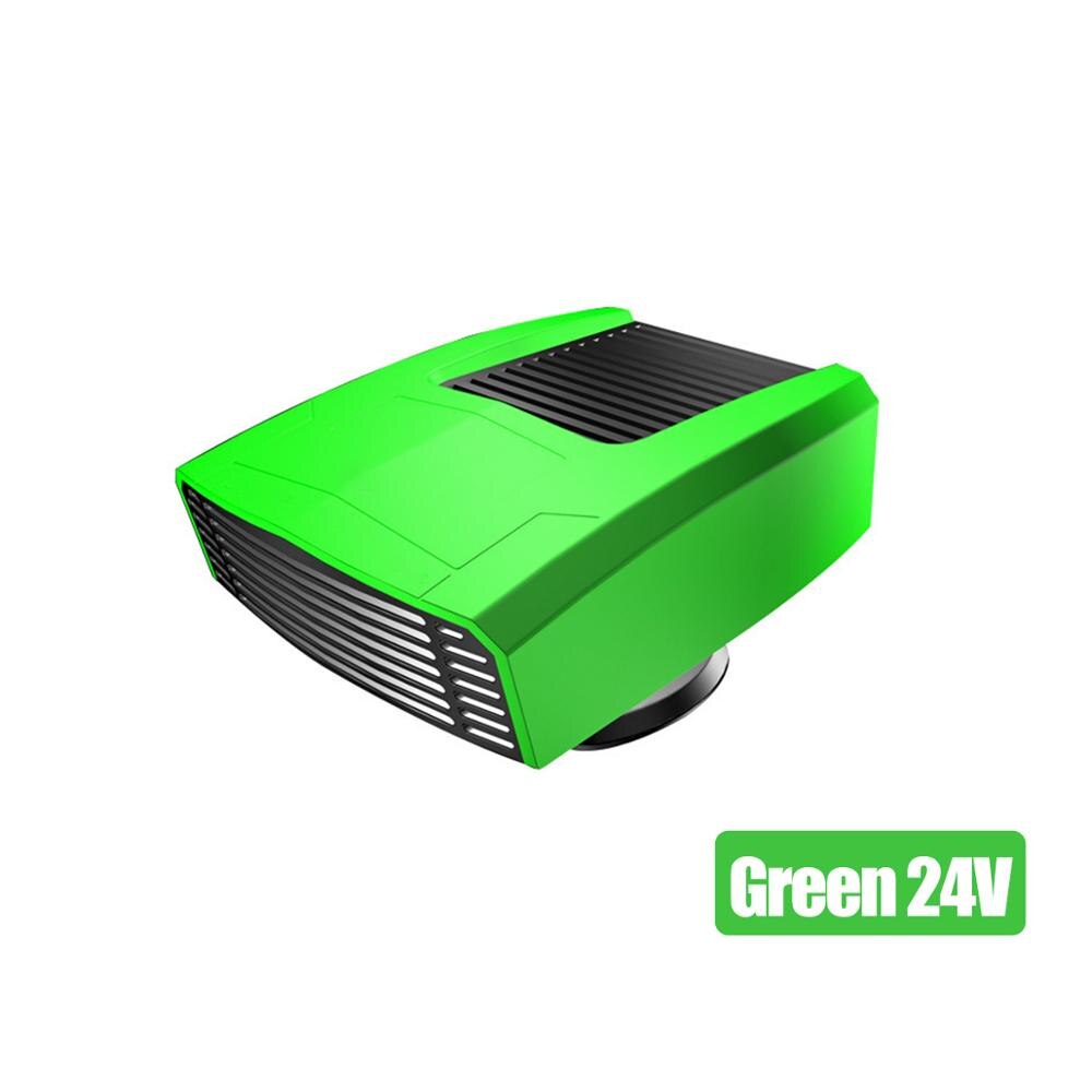 12/24V przenośny automatyczny podgrzewacz samochodowy odmrażacz Demister 2 koła zębate grzejnik elektryczny szyba przednia 360 stopni obrót wentylator ogrzewający i chłodzący