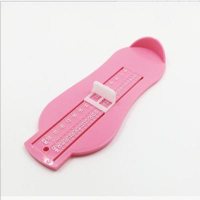 Baby Kind Voet Maatregel Props Baby Voeten Maatregel Gauge Kid Schoenen Maat Meten Ruler Tool Peuter Schoenen Fittings Gauge Apparaat: A pink