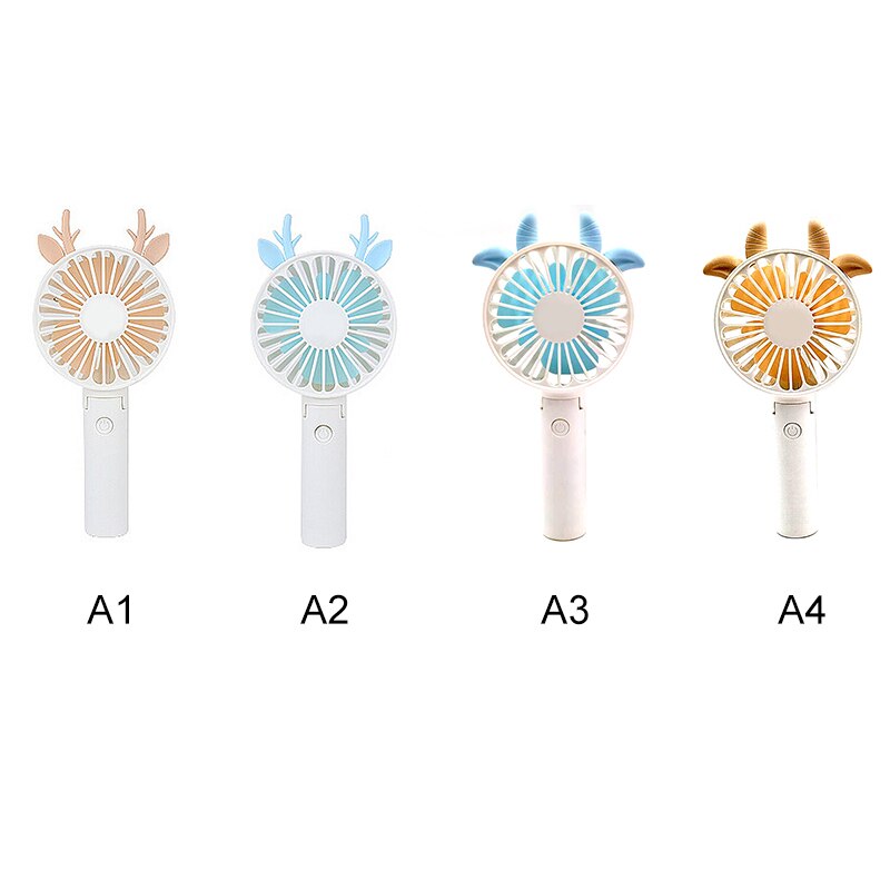 USB Charge Hand-held Fans Student Buiten Draagbare Ventilator Mini Luchtkoeler Gale kleine Ventilator