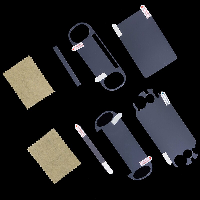 Pour PS Vita PSV 1000/2000 HD-Film protecteur d'écran avant et arrière Transparent ZMONH
