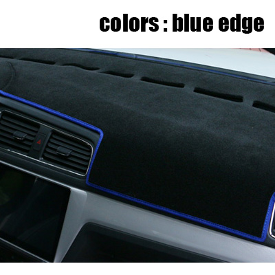 RKCA Car dashboard cover mat for Hyundai Elantra years Right hand drive dashmat pad dash cover auto accessories: Blue