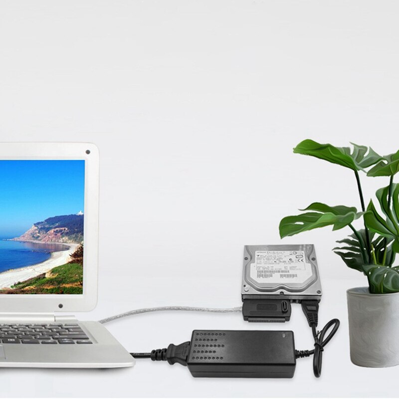 12V/5V 2.5A Usb Naar Ide/Sata Voeding Adapter Harde Schijf/Hdd/CD-ROM Ac Dc
