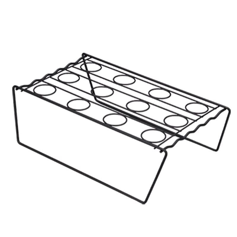 Bricolage Porte-Cône De Crème Glacée En Acier Inoxydable Crème Glacée Cône Présentoir À Gâteaux Cône Cupcake Plateau De Refroidissement Support Étagères Stand