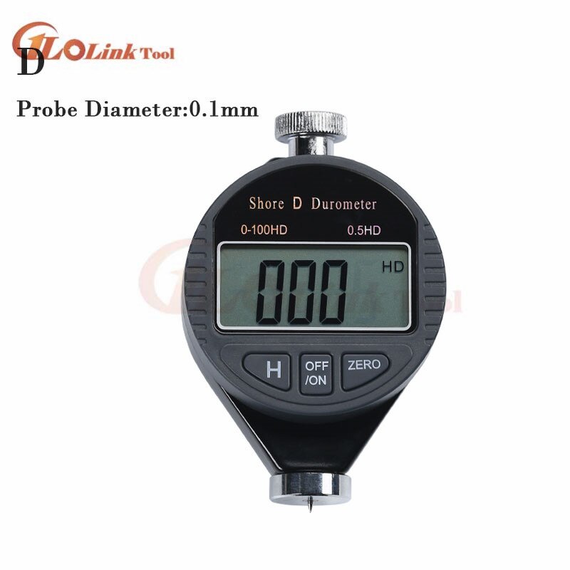 Digital gauge Shore hardness Durometer Digital Hardness Tester Hardness Meter Shore A for Plastic, leather, rubber, multi-resin