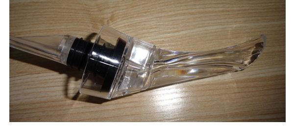 Odporny na zachlapanie robić wina magia karafka wina szybkie napowietrzanie akcesoria popularne Olecranon butelka wylewka bez pudełka