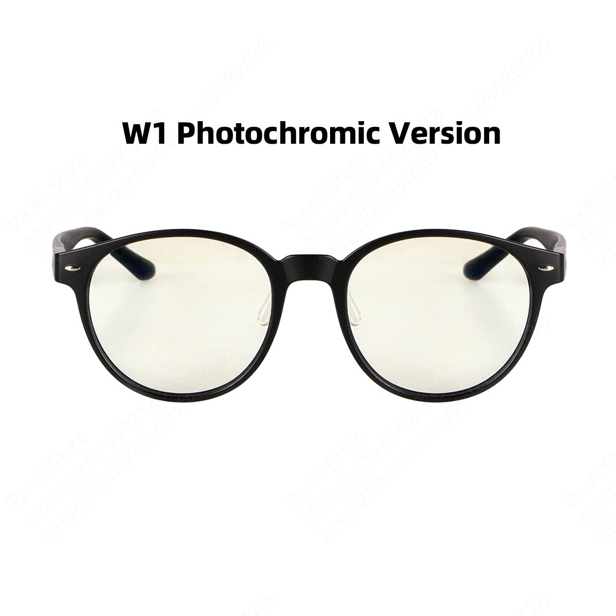 Xiaomi Qukan Anti-Blue-rays B1 Glasses Photochromic Protective Glasses 35% Blue Blocking Modular For Daily life: W1 Black