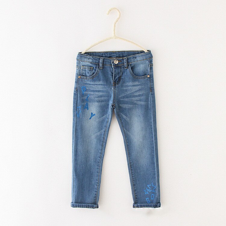 Lente Meisjes Jeans Kids Baby Jeans Voor Kinderen Jongens Meisjes Leggings Denim Broek Peuter Broek Meisjes Kinderen Broek Voor Jongen meisje 0-3Y: darkblue / 6-9M