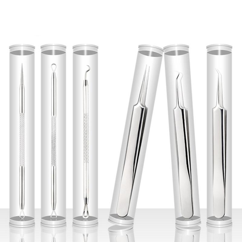 Roestvrijstalen mee-eter verwijderaar acne clip poriënreiniger gezichtsreinigingstool mee-eter en puistjes verwijderaar huidverzorgingstool