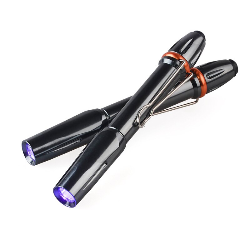 TMWT Powerful 5W UV Lamp Glue Curing Pen Light Ultraviolet Black Light Pen Flashlight identify 390-395nm 365nm