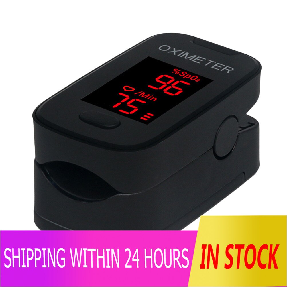 Oximeter Pulse Oximeter Pulse Oximeter Fingertip Finger Pulse Oximeter Finger Oximeter For Nurse Docter Random Color: black B