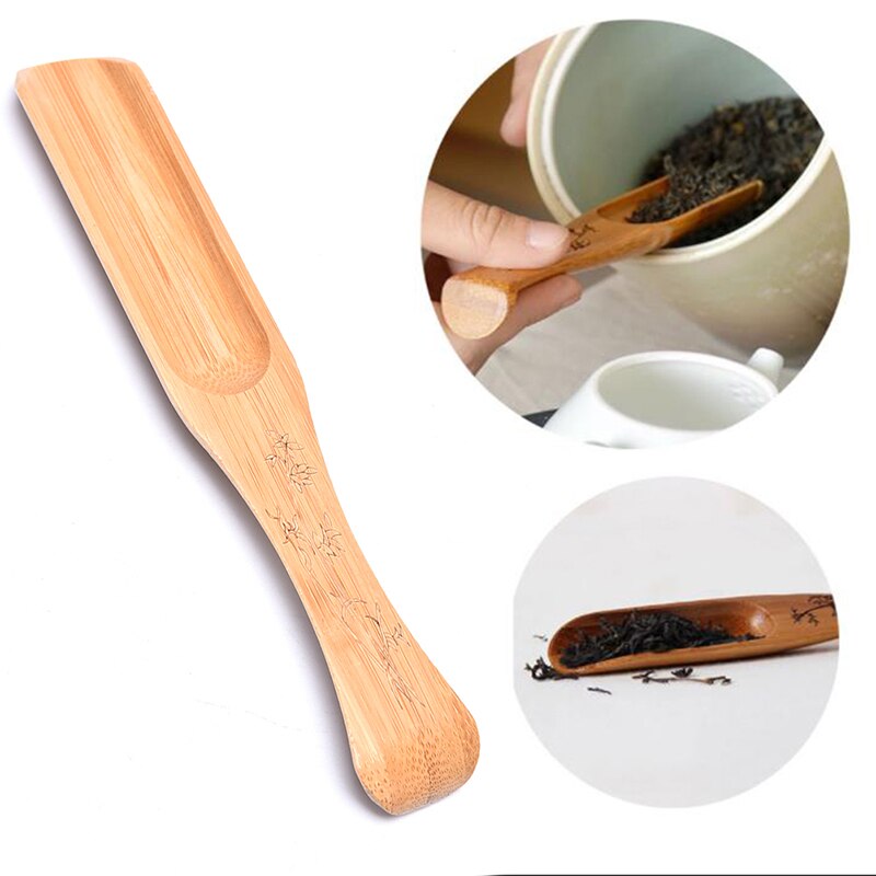 Nova colher de chá de bambu natural molho de mel suger colheres de madeira café chá colher utensílio cozinha accessorie utensílios de mesa
