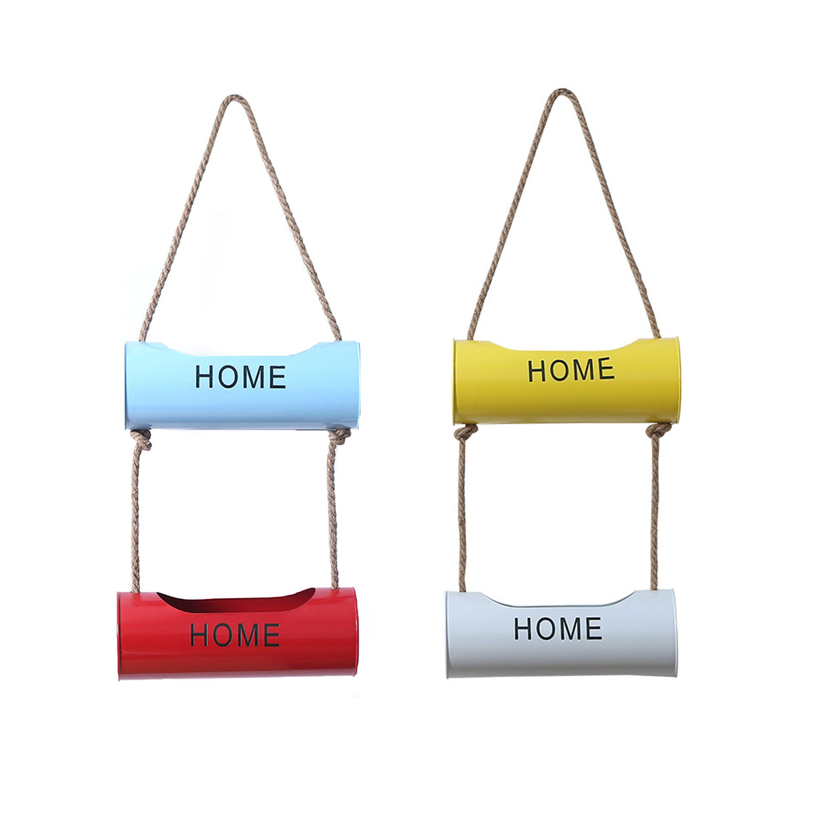 Wall Mount Flower Pot Garden Outdoor Hanging Flowerpot Holder Metal Plant Basket Home Farmhouse Decoration