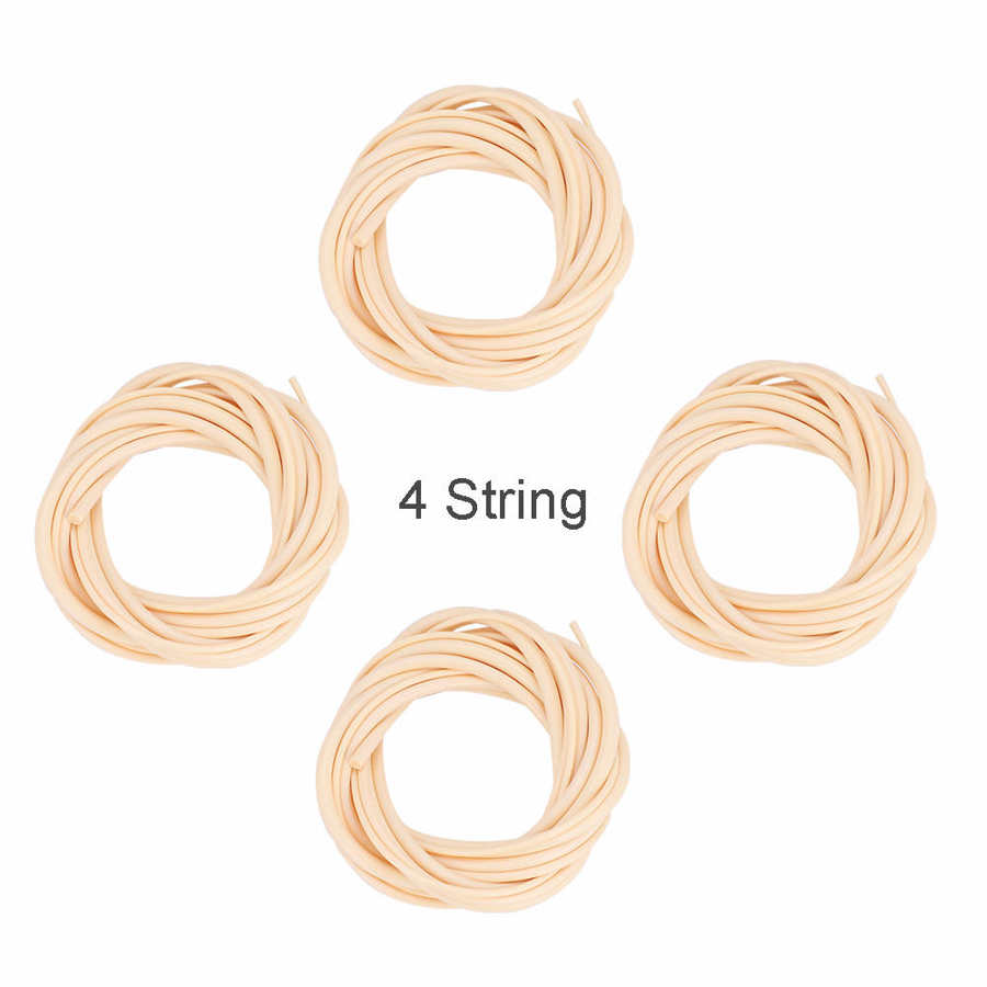 4 stk bas ukulele bas strenge sæt velegnet til 4 streng ukulele bas streng 5mm 4mm 3mm 2.5mm