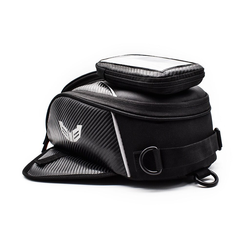 Wosawe Motorfiets Magnetische Tank Zakken Mobiele Telefoon Touch Gps Navigatie Tas Moto Motorbike Motocross Tassen Reizen Bagage