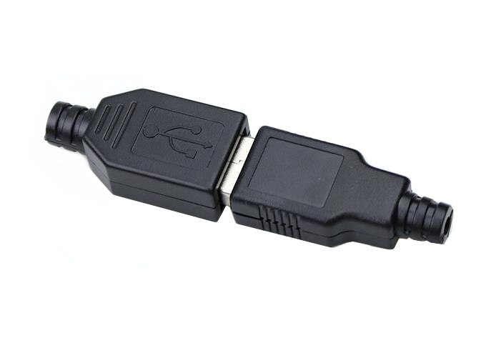 1PCS nstallation computer USB interface A common A mother USB head USB 0 Type-A Plug 4 Pin mother head strap shell: 1 set
