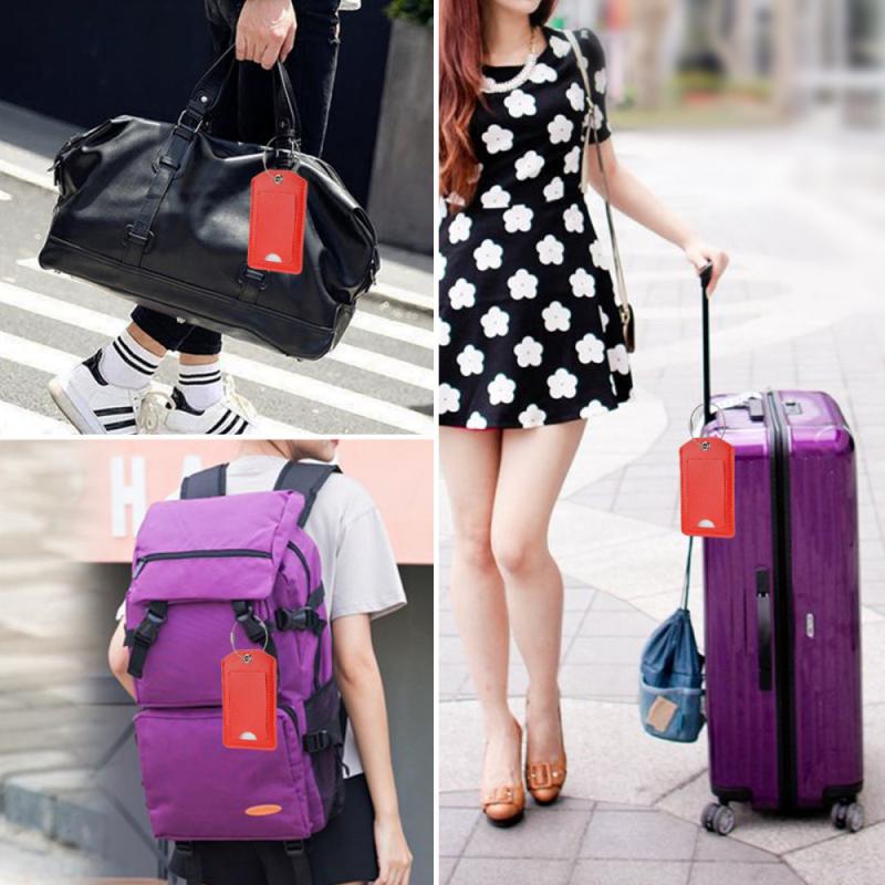 Tuur Kleur Passport Cover Wallet Tas Unisex Geborsteld Metalen Pu Leer Bagagelabel Id Adres Holder Draagbare Boarding Reizen Acce
