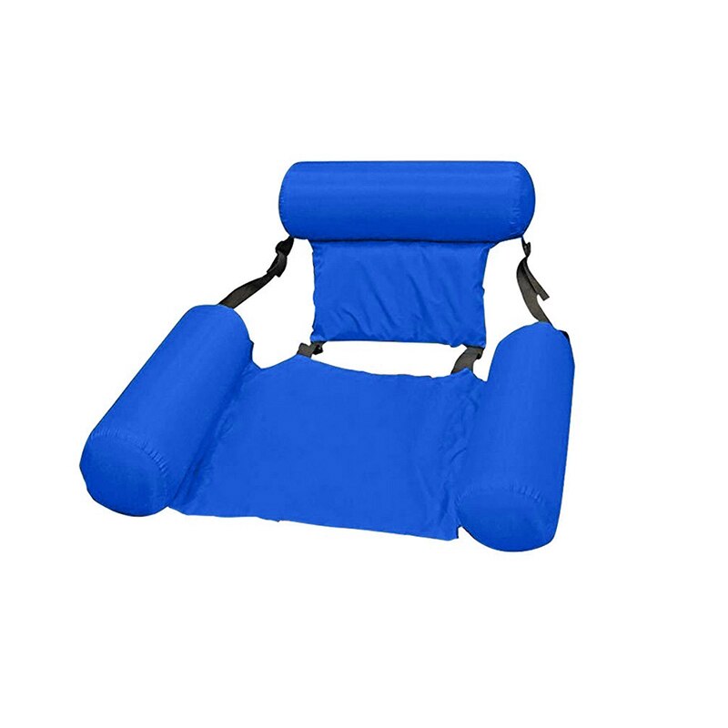 1Pcs Opvouwbare Drijvende Bed Drijvende Stoel Opblaasbare Rugleuning Drijvende Amusement Dual Purpose Sofa Drijvende Rij S8B0829