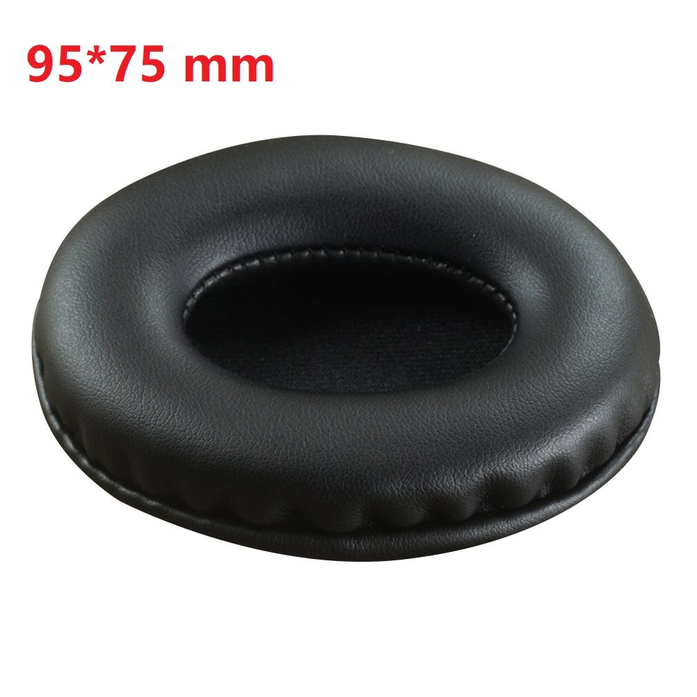 Oval Kopfhörer Ohr Kissen Headset Ohrenschützer Leder Kopfhörer Abdeckungen Ohrpolster Ohr Pads Ohr Tassen Ersatz Abdeckung Schwamm fallen: 6