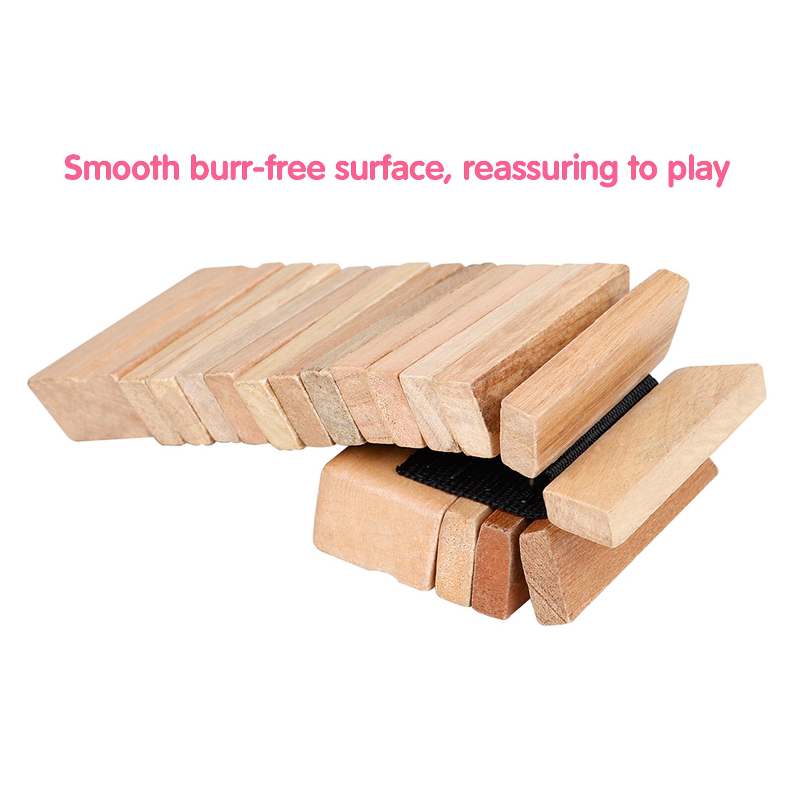 Musical Tooth Wood Wooden Clapper Educational Percussion Musical Instrument Orff instrument Percussion instrument