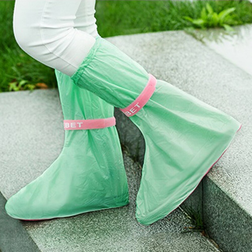1 par udendørs vandtæt skridsikker overtrækssko fodtøj støvle skoovertræk beskytter overtrækssko fodtøj støvle skoomslag beskytter