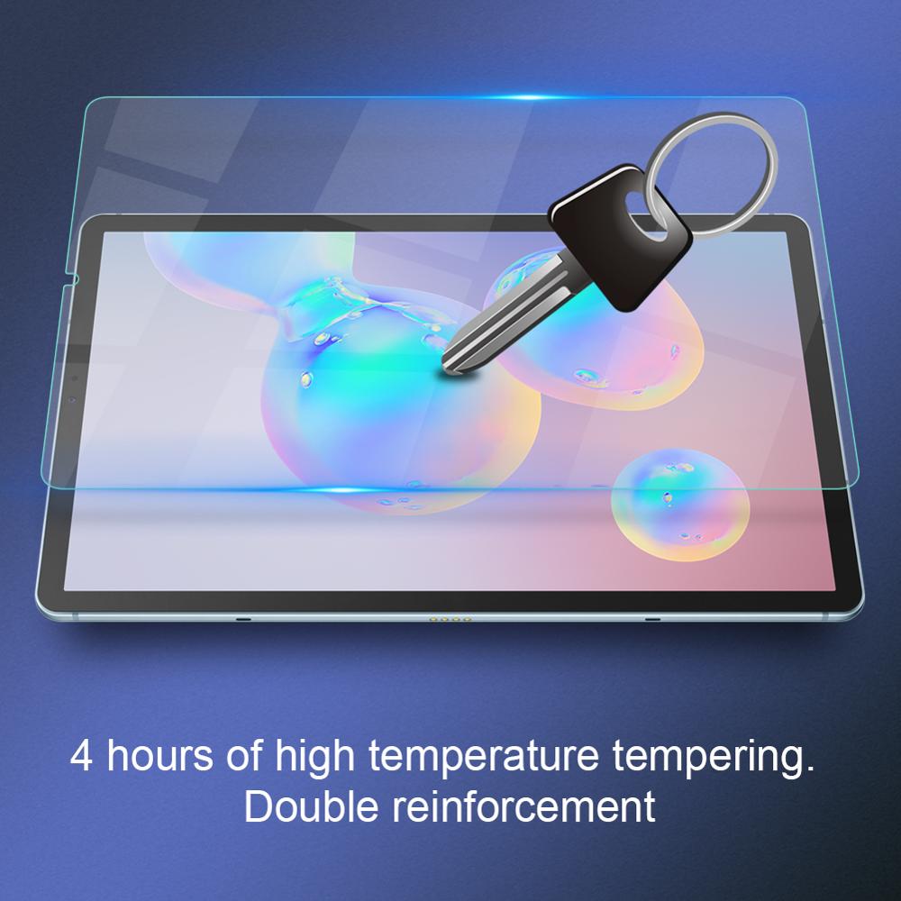 NILLKIN Verbazingwekkende 9H Clear Anti-explosie H + Gehard Glas Film voor Samsung Galaxy Tab S6 Tablet Screen protector