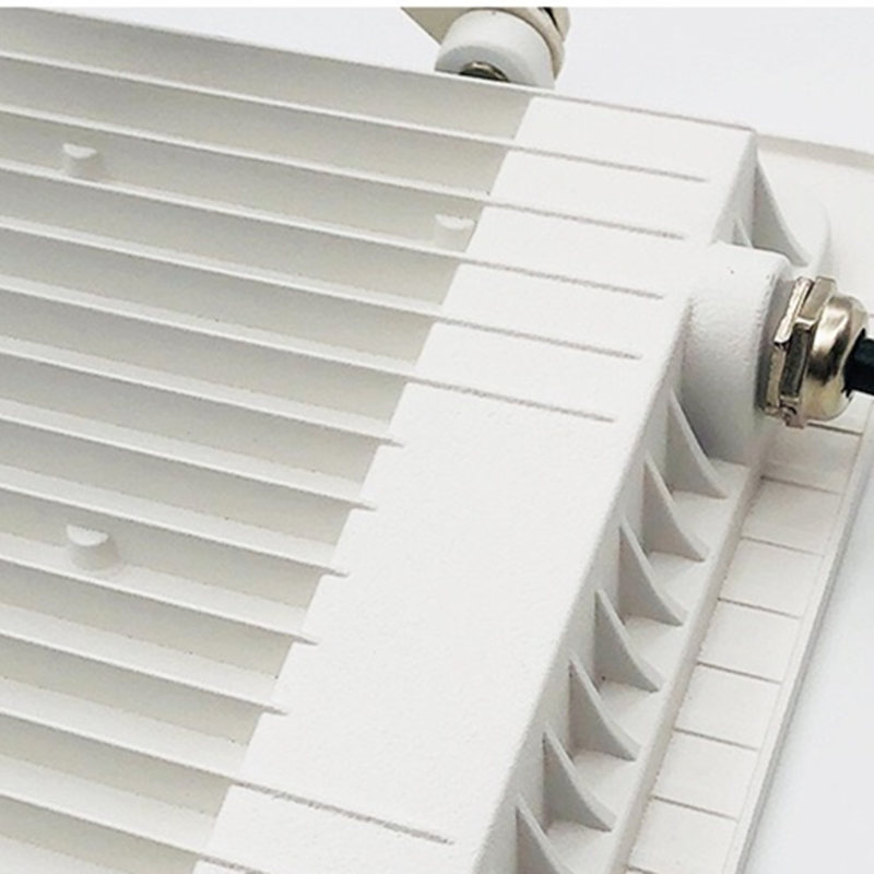 White shell spotlight 10W 20W 30W 50W 100W LED flood light garden lamp Gate Path spot light reflector exterior outdoor lighting