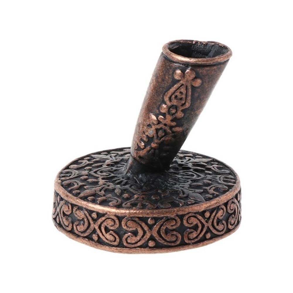 Europese Stijl Veer Pen Stand Ronde Penhouder Vulpen Organizer Accessoires Leraar Schoolbenodigdheden Organizador: brown