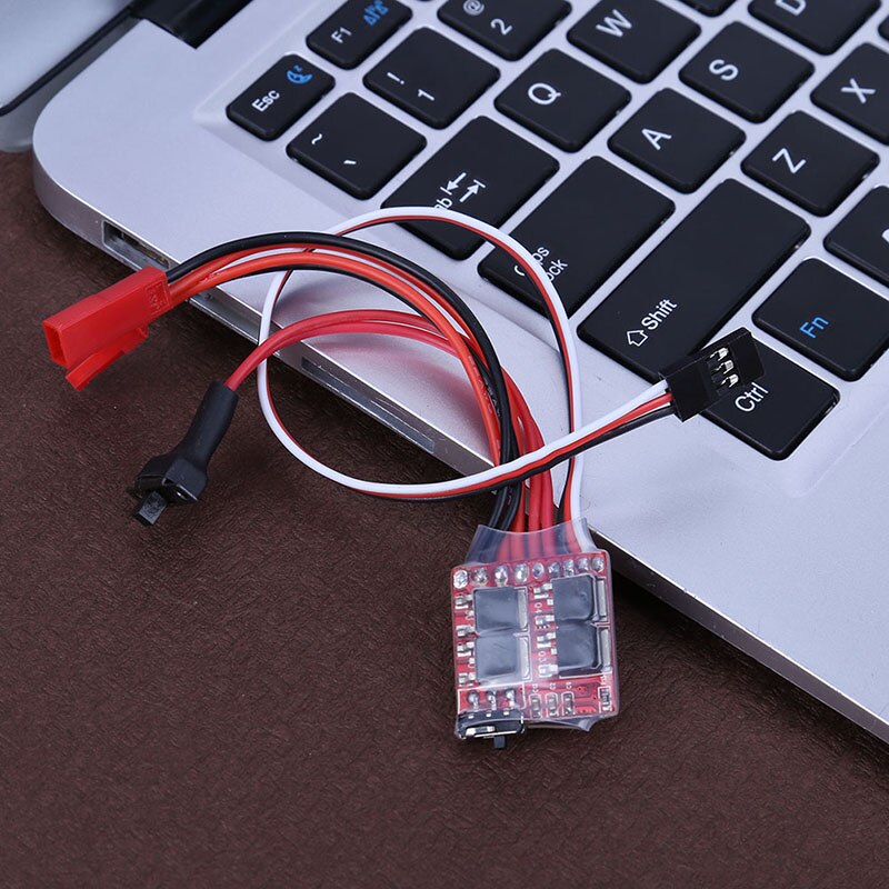 2 Khz 20A Esc Auto Borstel Motor Speed Controller Met Rem Voor Rc Auto Boot Vrachtwagens Nr