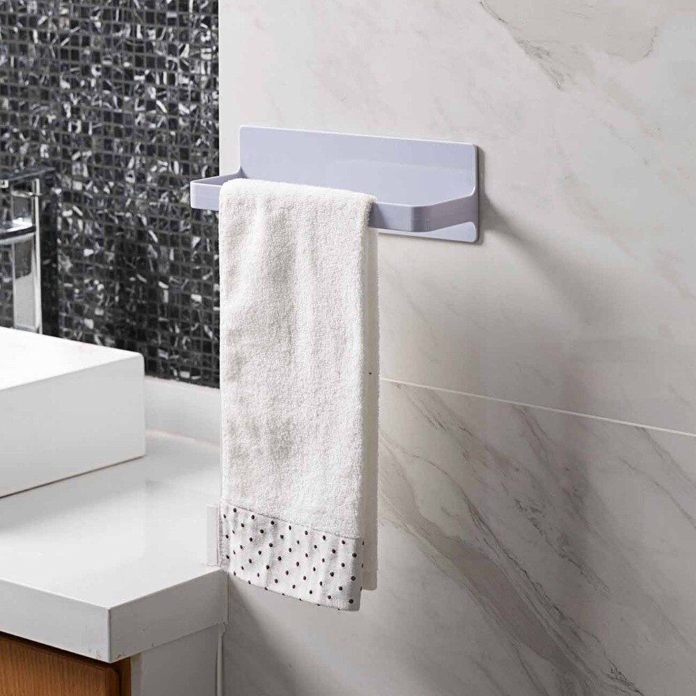 Wall Mounted Useful Popular Sanitary Tools Towel Rack Kitchen Cloths Rack Towel Bar Bathroom Towel Hanging