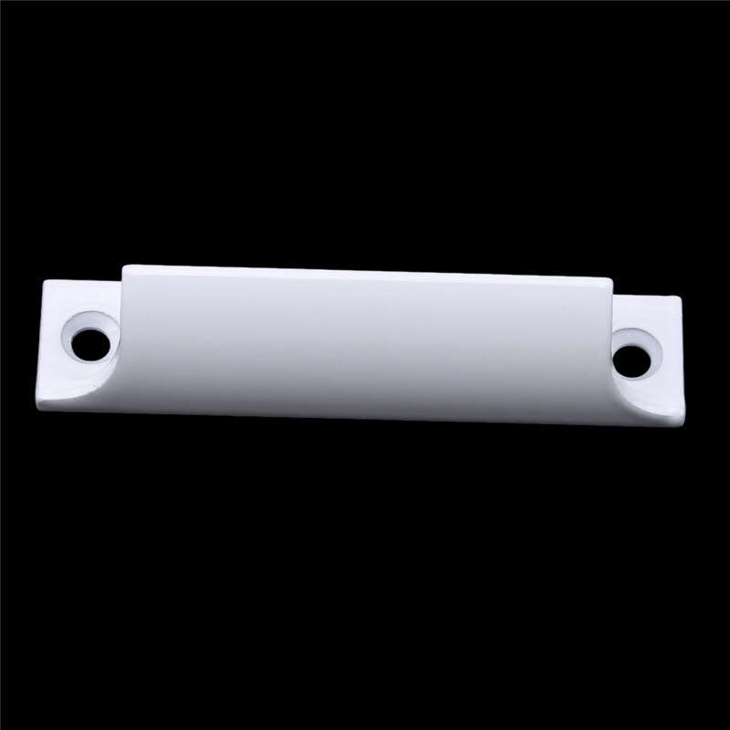 Tiradores de Hebilla blanca negros de aleación de aluminio, manijas gruesas para puertas y ventanas, asas pequeñas para cajones de armarios, manijas para ventanas pequeñas