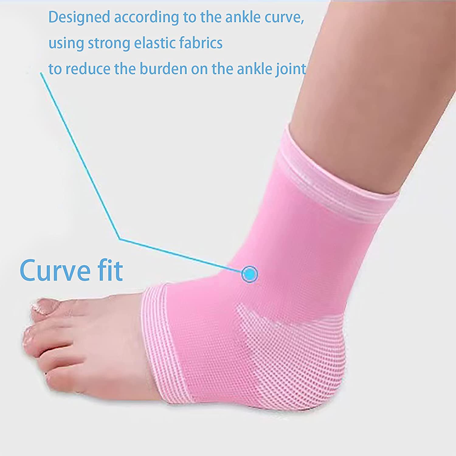 1 Pair Kids Compression Sleeves Foot Arch Support,Kids Children Ankle Brace,Plantar Fasciitis Sock for sprained ankle or sports