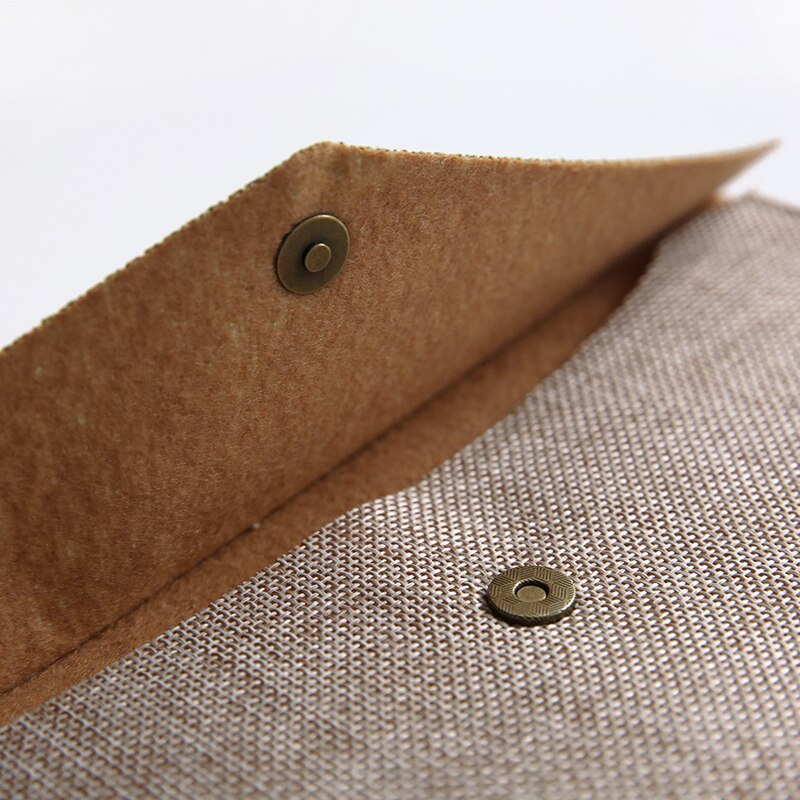 simple learning A4/A5 file folder Imitation cloth sack felt canvas envelope receive bags school office supplies