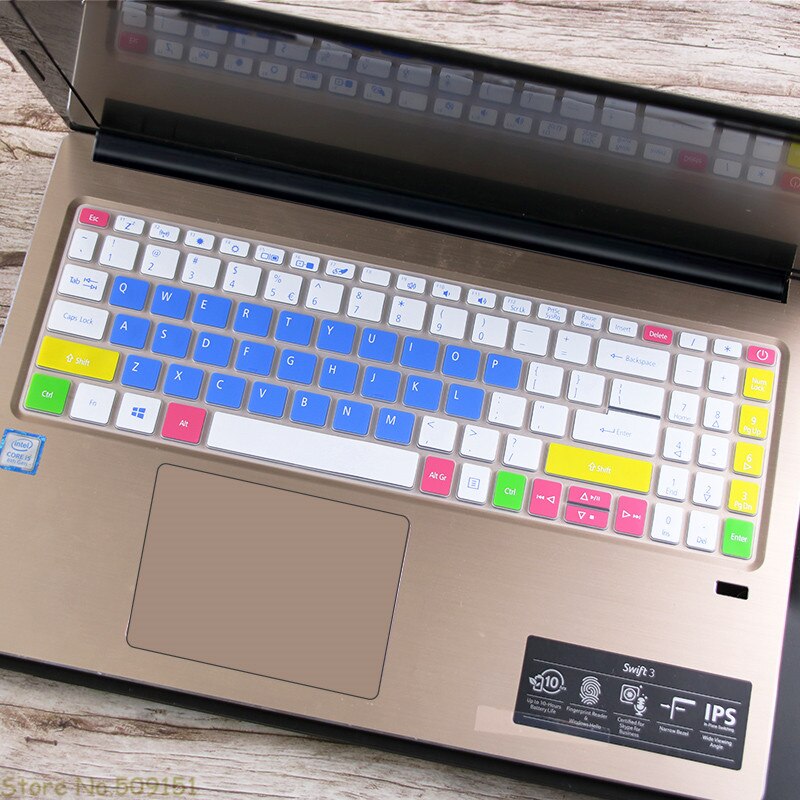 15.6 inch Laptop Keyboard Skin Cover For Acer aspire 5 A515-45 A515-45g A515-45S A515-43 A515-44G A515-54G A515-55G a515-56g: Candyblue
