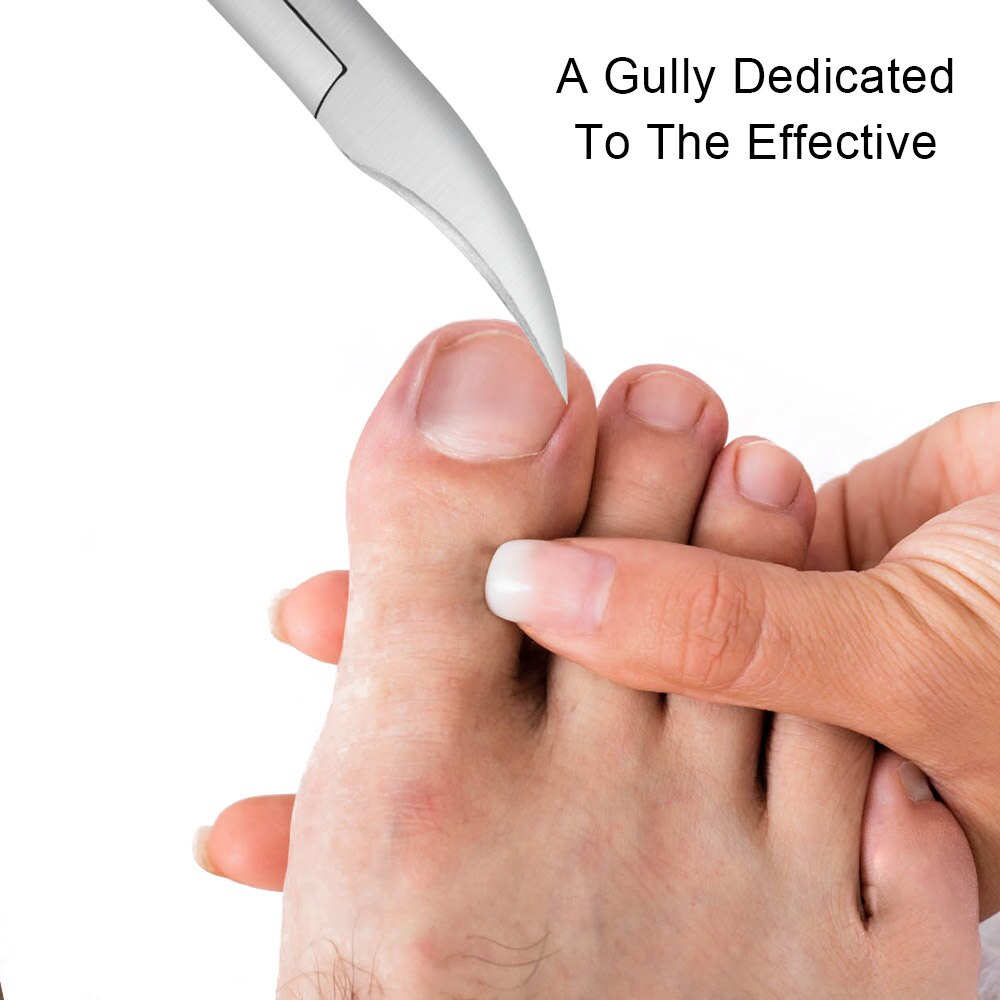 Tå negleklipper manicure pedicure skærer neglebåndstang fodpleje kloskærer neglesaks klip tånegle værktøj