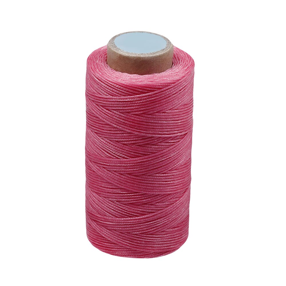 LMDZ 150D 250M Leather Craft Sewing Waxed Thread Heavy Duty Waxed Coarse Whipping Thread 1mm Leather Hand Stitching Multi Color: 3479