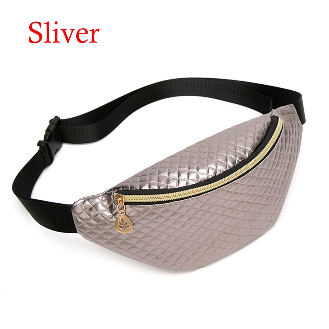 Cool Sequins Printing Waist Bag For Woman Fanny Pack Girls Shoulder Belt Bags Kids Waist Packs Glitter Phone Pouch: style 3-E