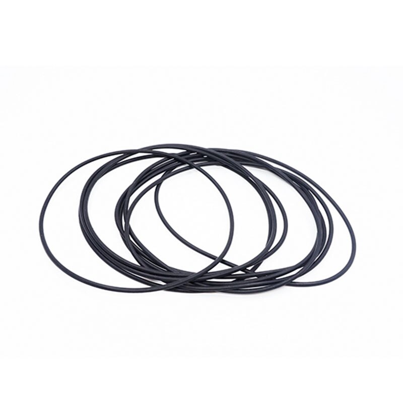 10 kpl/erä kumirengas nbr tiiviste o-rengas 2.4mm paksuus  od52/55/60/62/65/70/72/75/80/85/90/95/100mm o rengastiiviste tiivistealuslevy