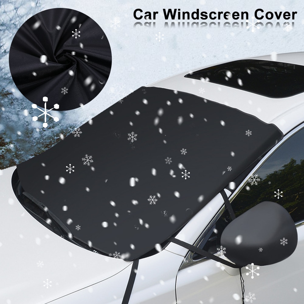 Auto Voorruit Spiegel Shield Cover Vorst Ijs Sneeuw Uv Zon Dust Schaduw Screen Protector