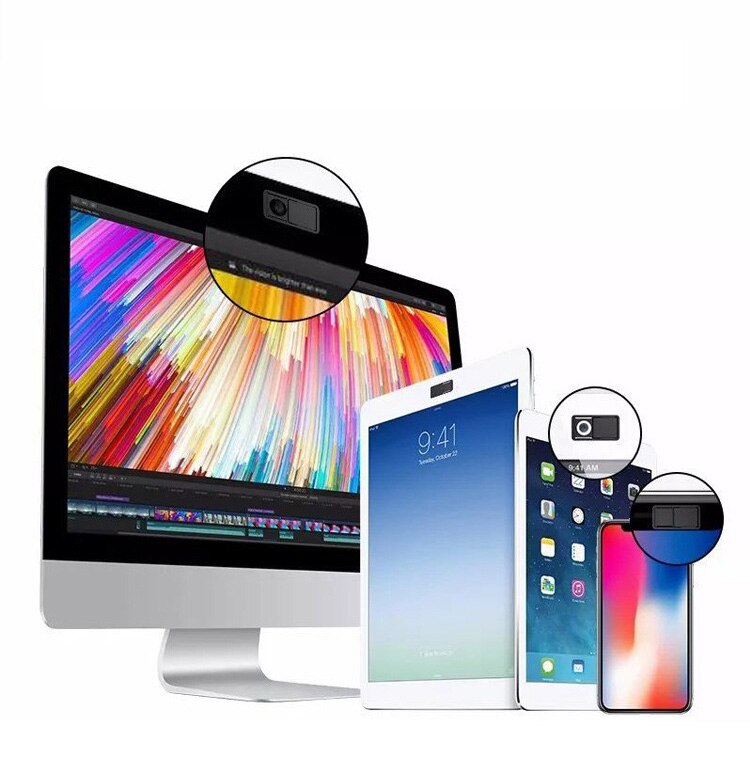 50-500Stck rechteck WebCam Abdeckung Ultra Dünne Verschluss Schieberegler Kamera Objektiv Abdeckung Für Netz IPhone Macbook iPad Laptops privatsphäbetreffend Aufkleber