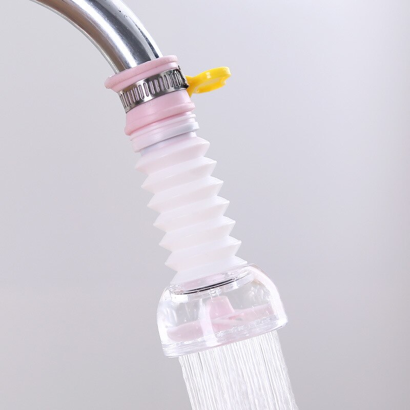 Booster pour robinet de cuisine, qui éclabousse une tête extensible filtre de douche générale domestique, 3 couleurs