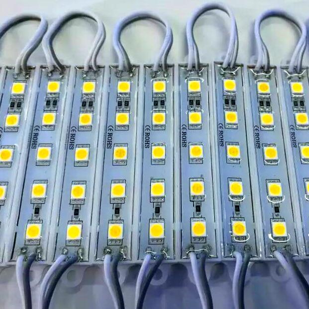 5 Kleur 5 SMD 5050 LED Module Licht Waterdicht IP68 Hard Strip Bar Light Lamp DC12V