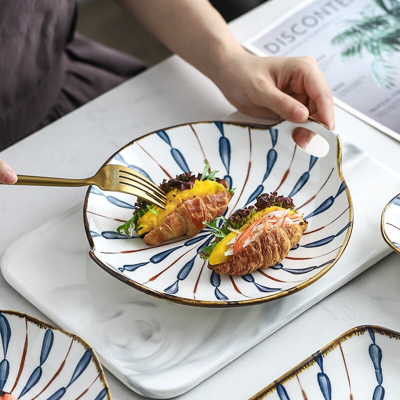 Keramische Kommen Voor Soep Salade Rijst Pasta Nordic Stijl Servies Plaat Pak Voor Diner Yoghurt Dessert Poki Voedsel Schotel Granen kom