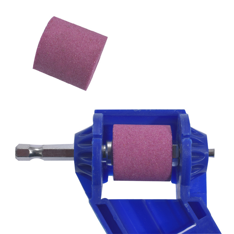 Drill Bit Sharpener Portable Drill Grinding Tools Corundum Grinding Wheel Drill Bit Sharpener Titanium Drill Bit Power Tools Kit