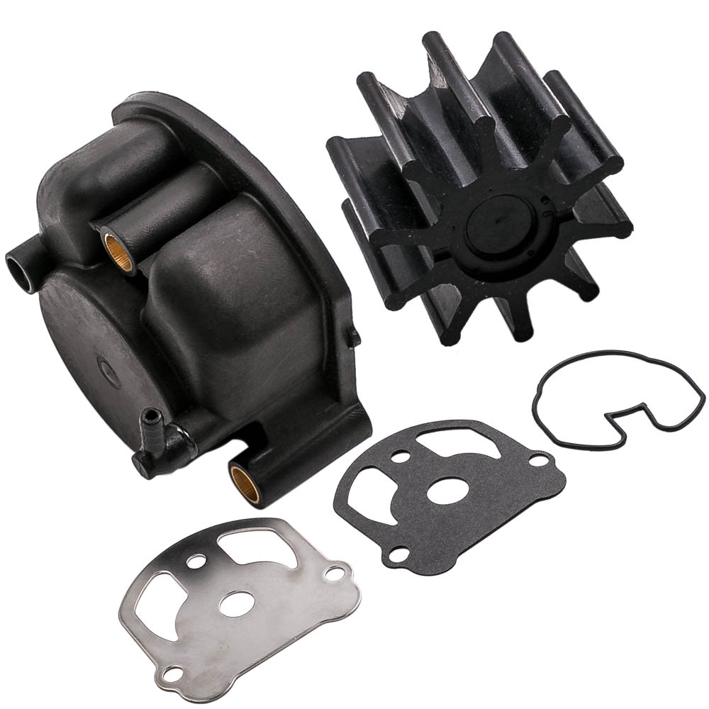984461 983895 984744 For OMC Cobra Water Pump Impeller Kit Housing Seal Gasket Impeller 777128 Wear Plate 911703 Gasket 911702