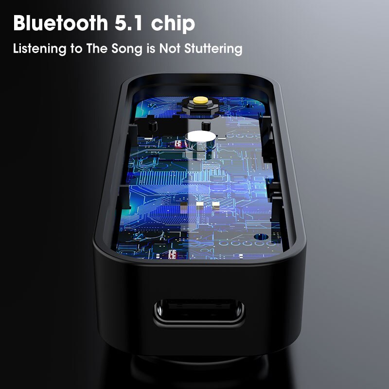 Bluetooth Transmitter 3.5MM Jack Audio Adapter Wireless Bluetooth Stereo Audio Transmitter Adapter for PC TV Headphones