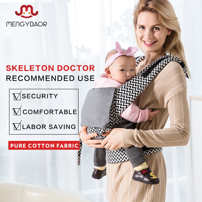 shopping Real Canguru Baby Wraps ergonómico portabebés mochilas Sling Wrap algodón bebé recién nacido correa de transporte para mamá