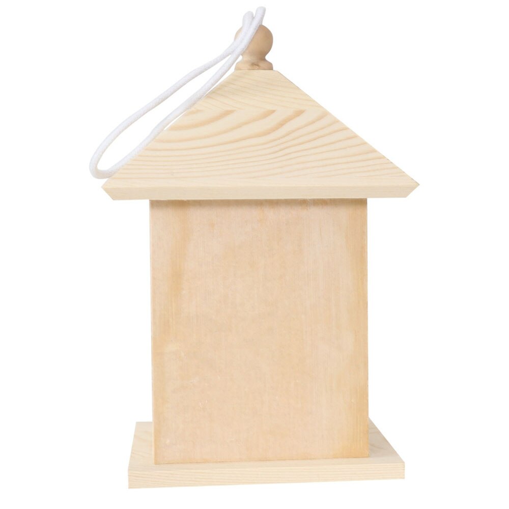 Wooden Nesting Nest Box Bird House Small Wild Birds Blue Tit Robin Sparrow Garde Wooden Birdhouse Solid Wood Wooden Birdhouse